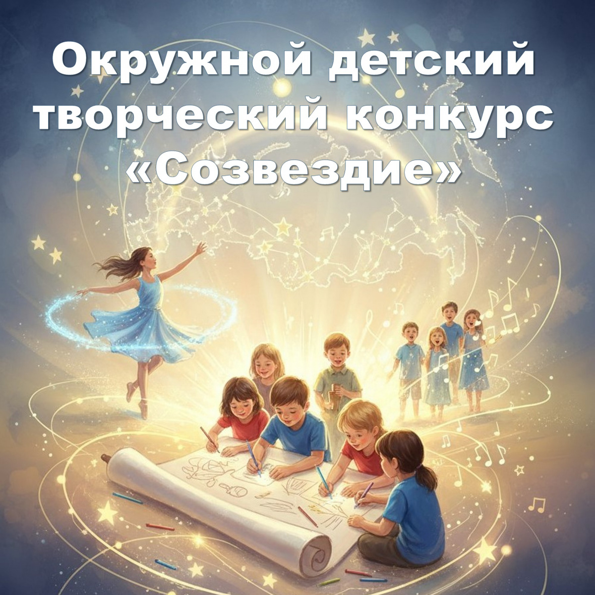 Приглашаем принять участие в окружном детском творческом конкурсе «Созвездие»