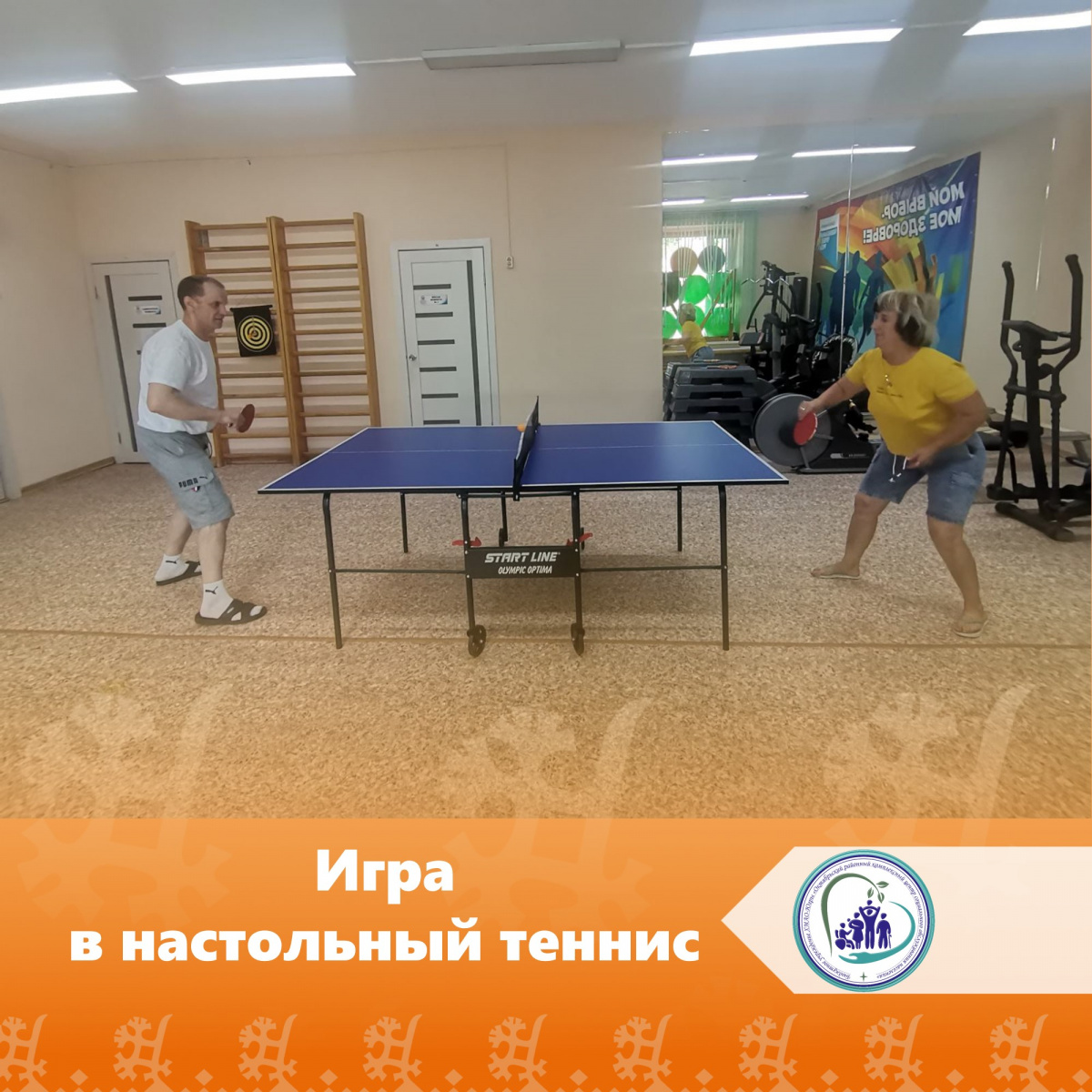 Игра в настольный теннис 