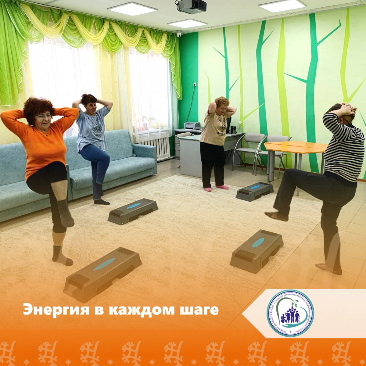 Энергия в каждом шаге