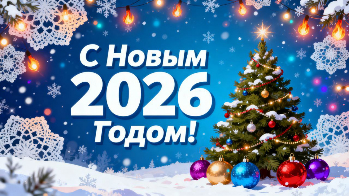 Дорогие земляки! Поздравляем вас с Новым 2026 годом!