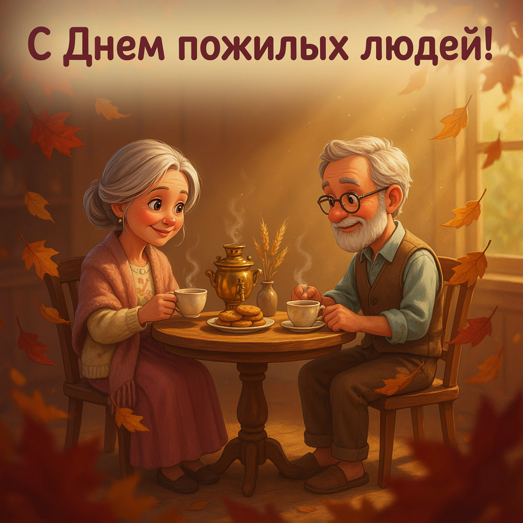 С Международным днем пожилых людей!
