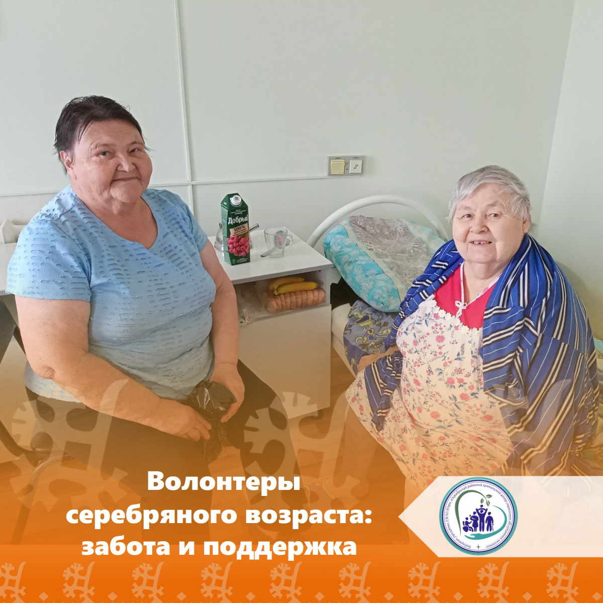 Волонтёры серебряного возраста: забота и поддержка