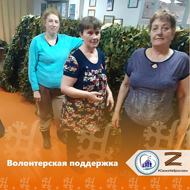 Волонтерская поддержка